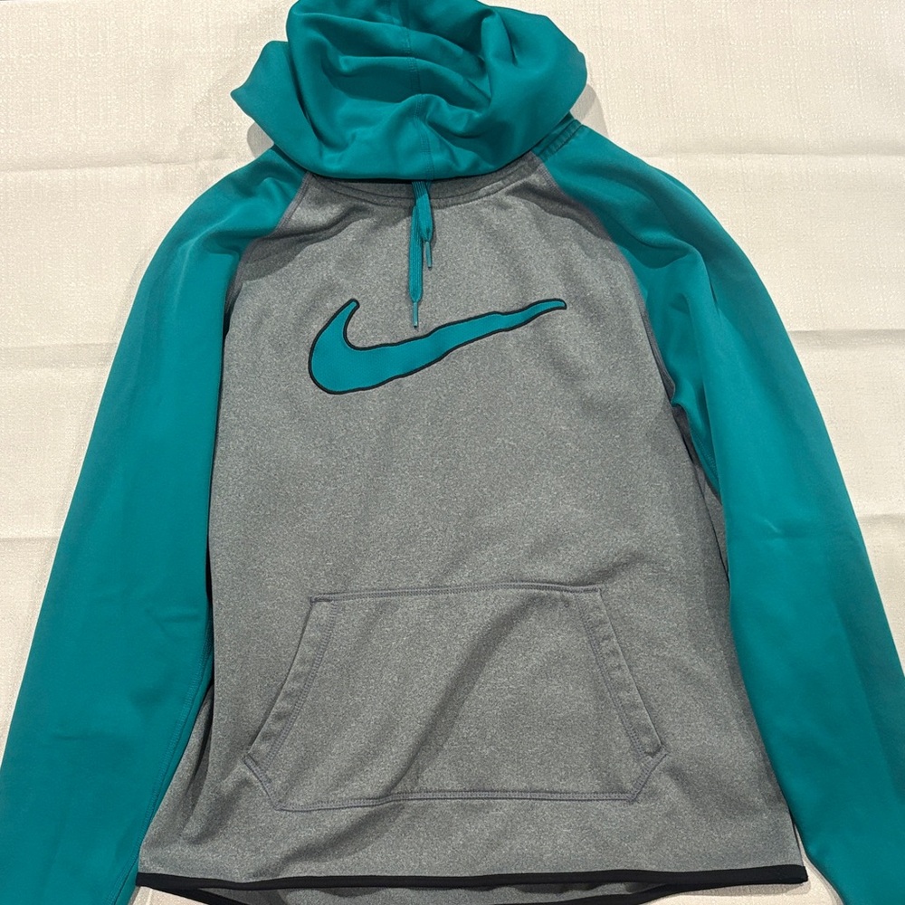 Nike Teal and Gray Pullover #11